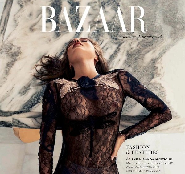 В сети появилась полная фотосессия обнаженной Миранды Керр для журнала HARPER’S BAZAAR 