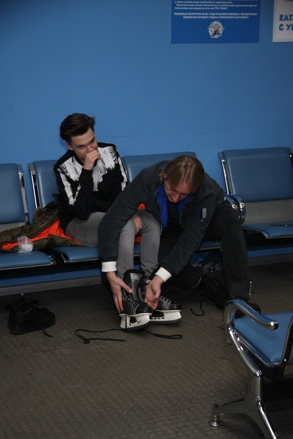 Евгений Плющенко дал мастер-класс фигурного катания Виктории Боня
