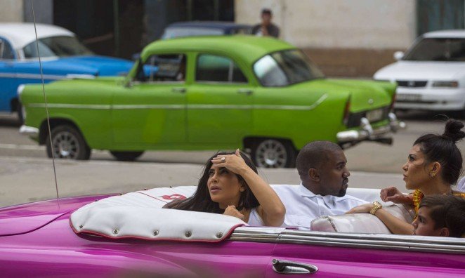 Ким Кардашьян  посетила Кубу